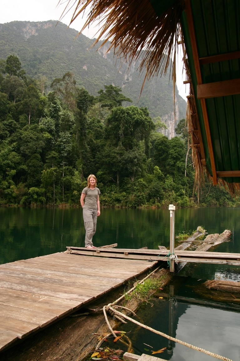 Debbie, Cheow Lan Lake, Khao Sok National Park